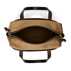 Rugged Twill Zipper Tote Bag