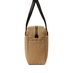 Rugged Twill Zipper Tote Bag