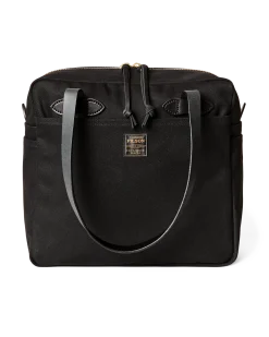Rugged Twill Zipper Tote Bag