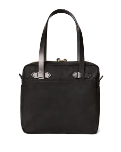 Rugged Twill Zipper Tote Bag