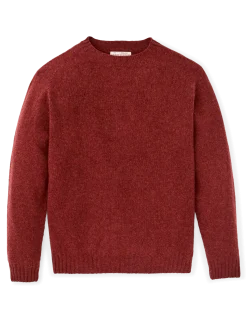 Shetland 5-gauge Wool Sweater