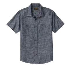 Short Sleeve Chambray Shirt