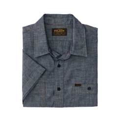 Short Sleeve Chambray Shirt