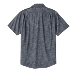 Short Sleeve Chambray Shirt