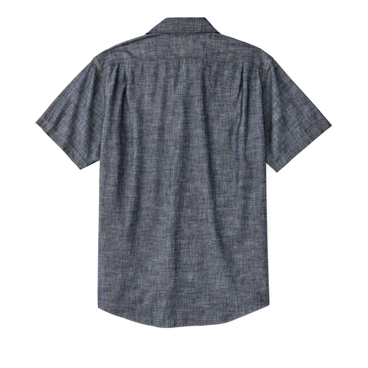 Short Sleeve Chambray Shirt