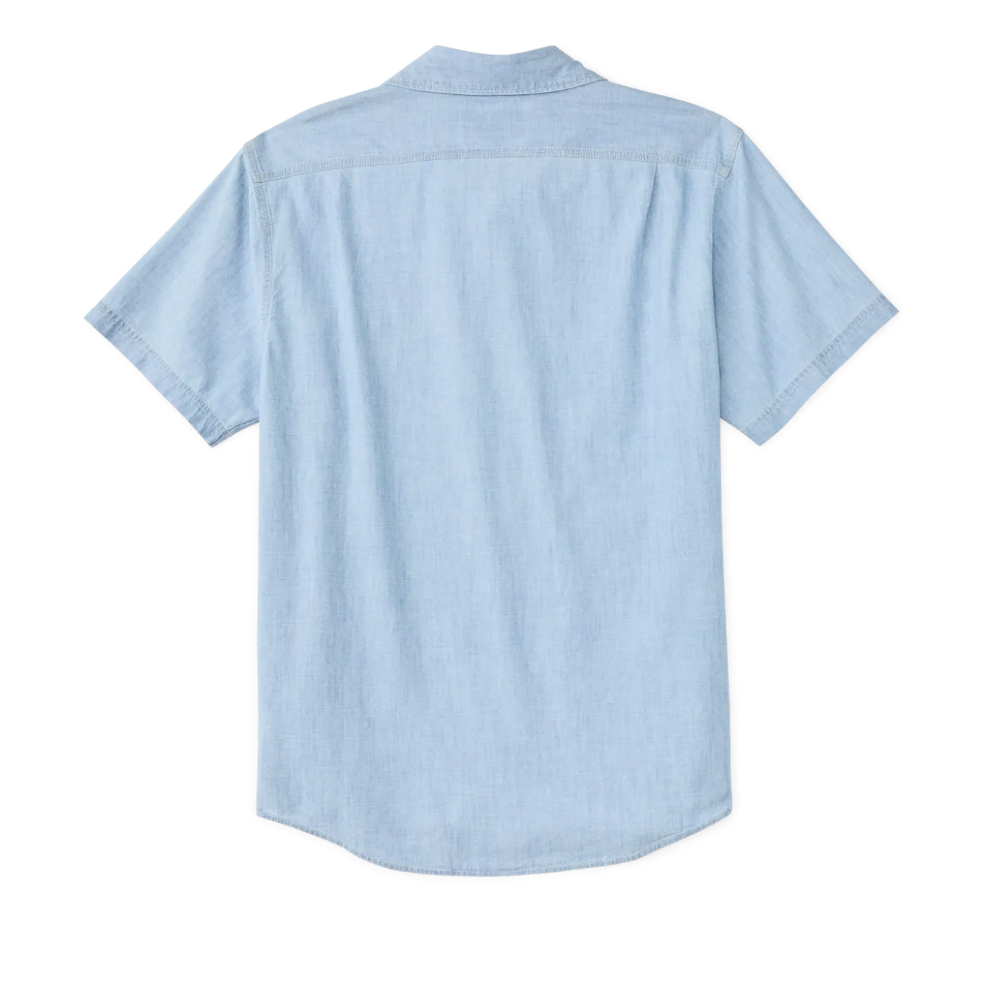 Short Sleeve Chambray Shirt