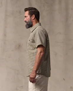 Short Sleeve Chambray Shirt