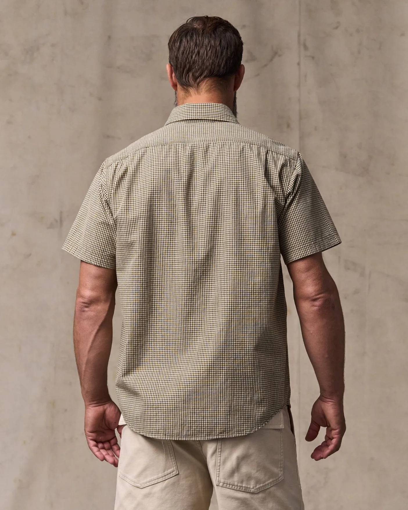 Short Sleeve Chambray Shirt