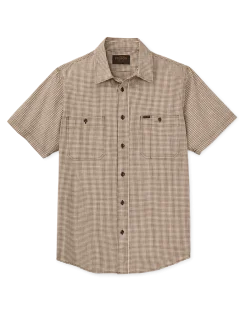 Short Sleeve Chambray Shirt