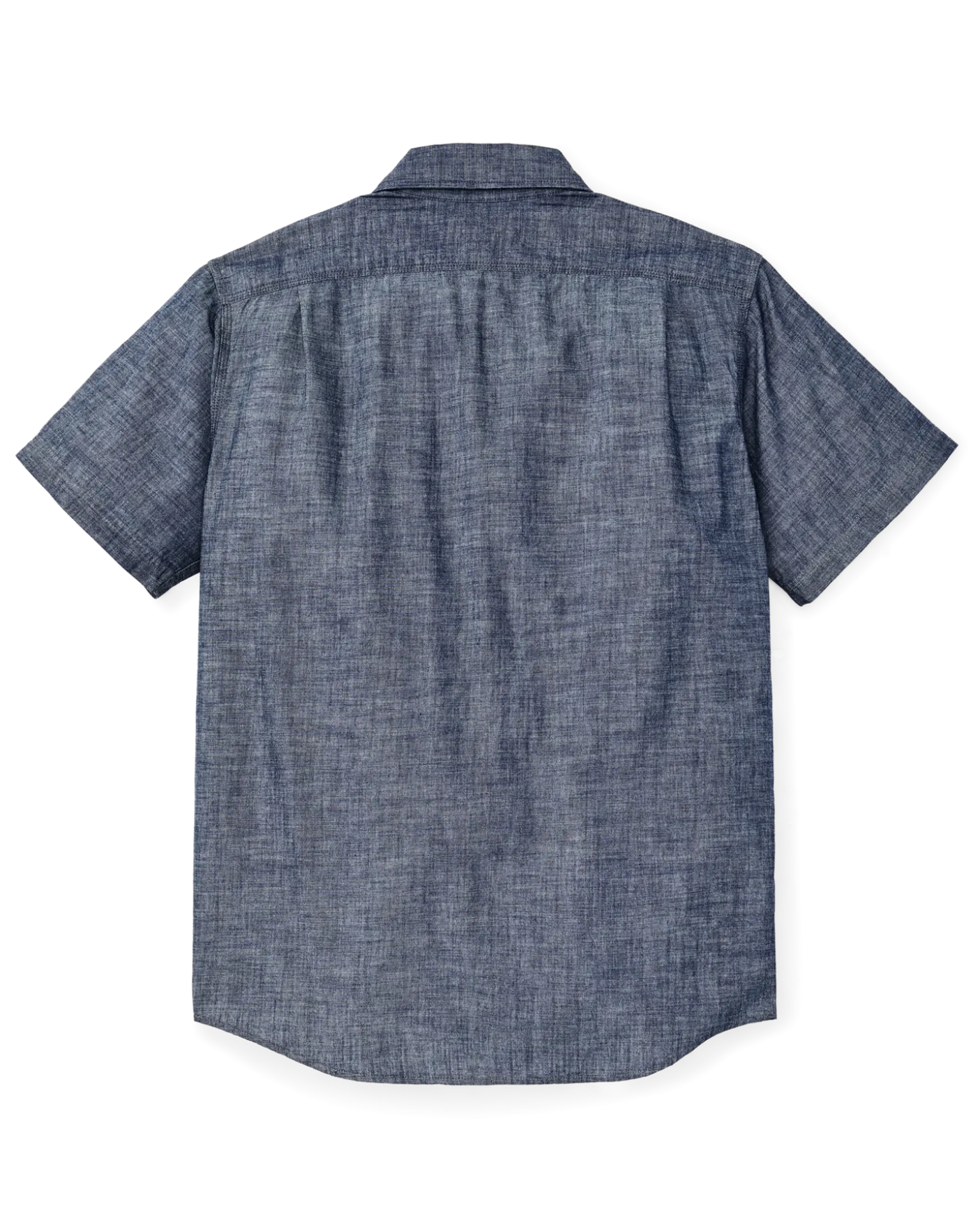 Short Sleeve Chambray Shirt