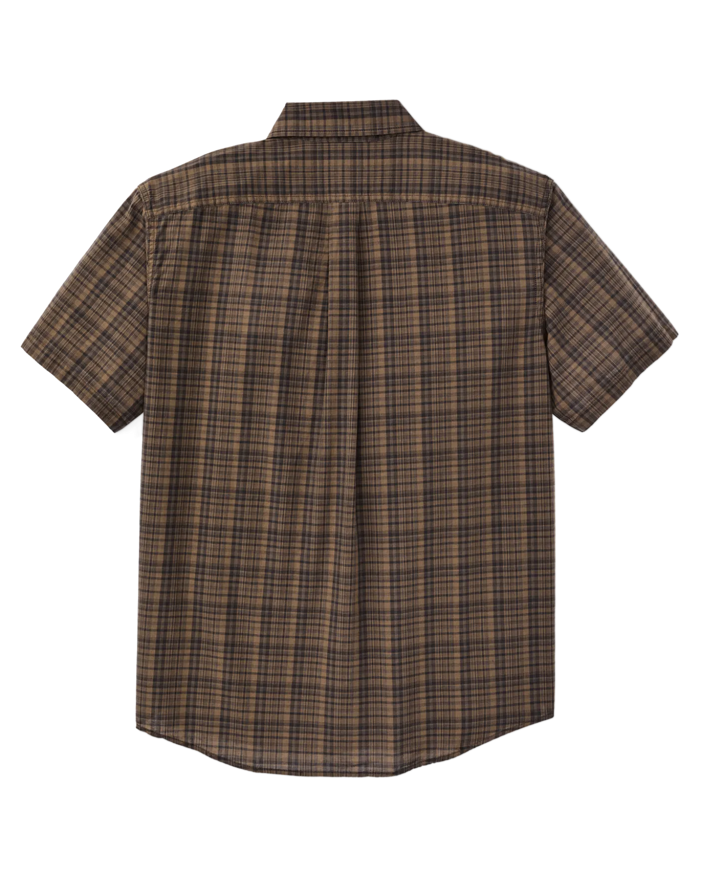 Short Sleeve Madras Popover Shirt