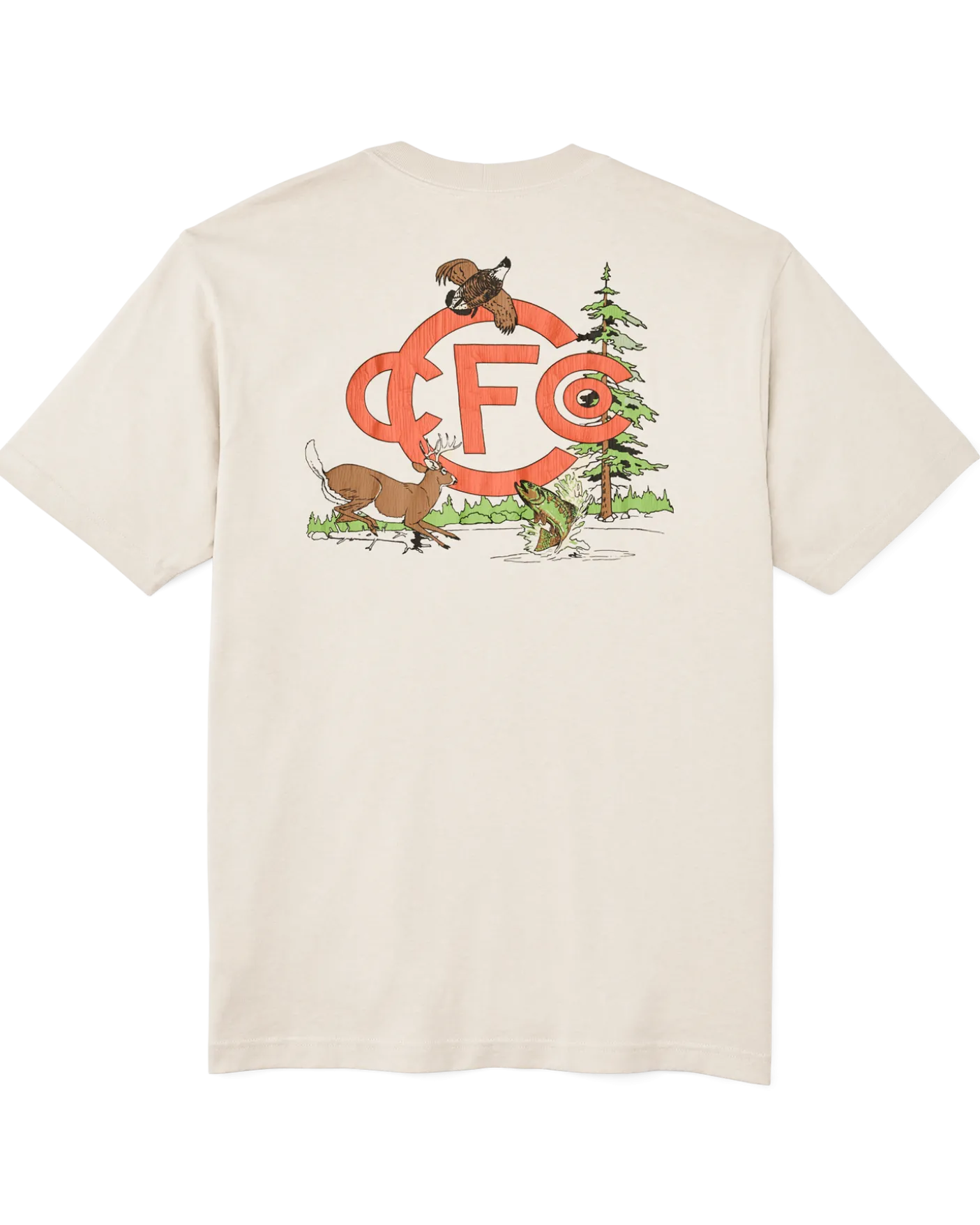 Short Sleeve Sportsman Club Graphic T-Shirt