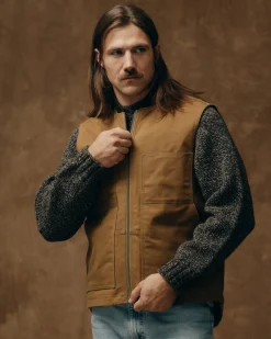 Tin Cloth Insulated Work Vest