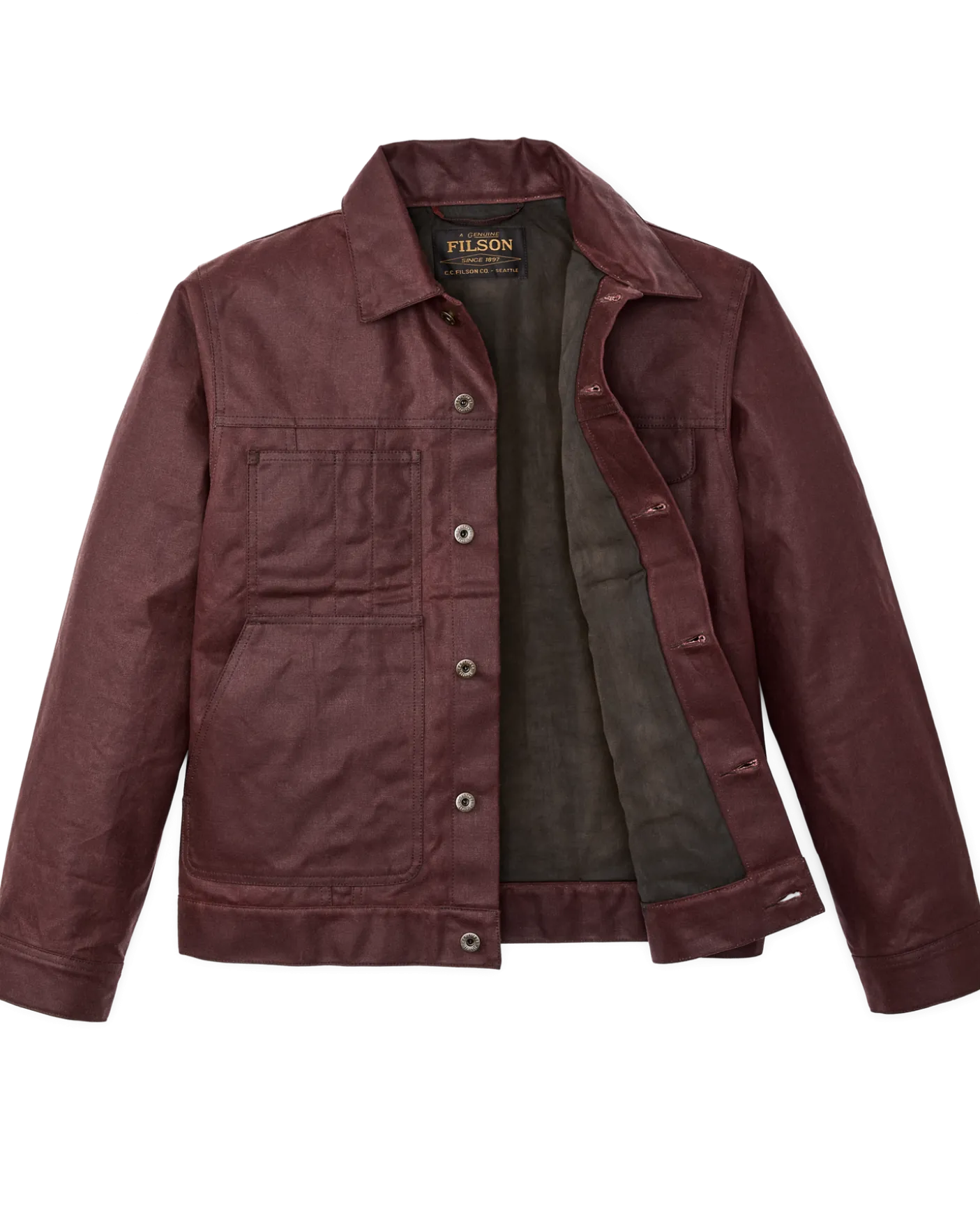 Tin Cloth Short Lined Cruiser Jacket
