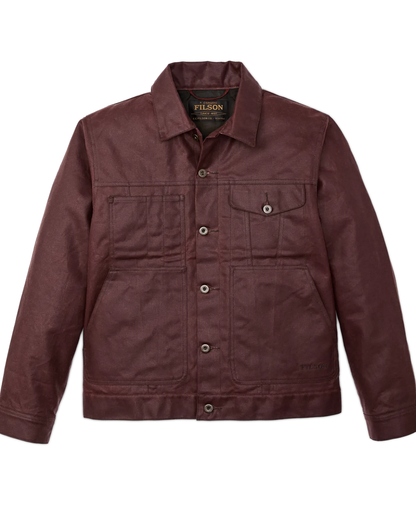 Tin Cloth Short Lined Cruiser Jacket