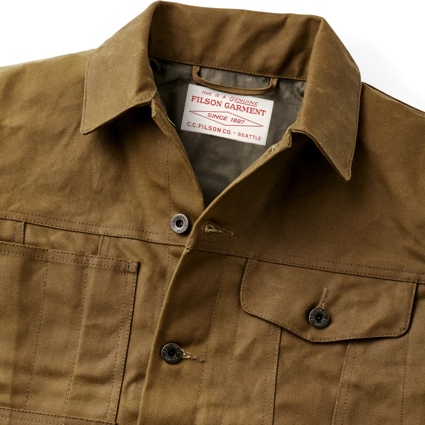 Tin Cloth Short Lined Cruiser Jacket