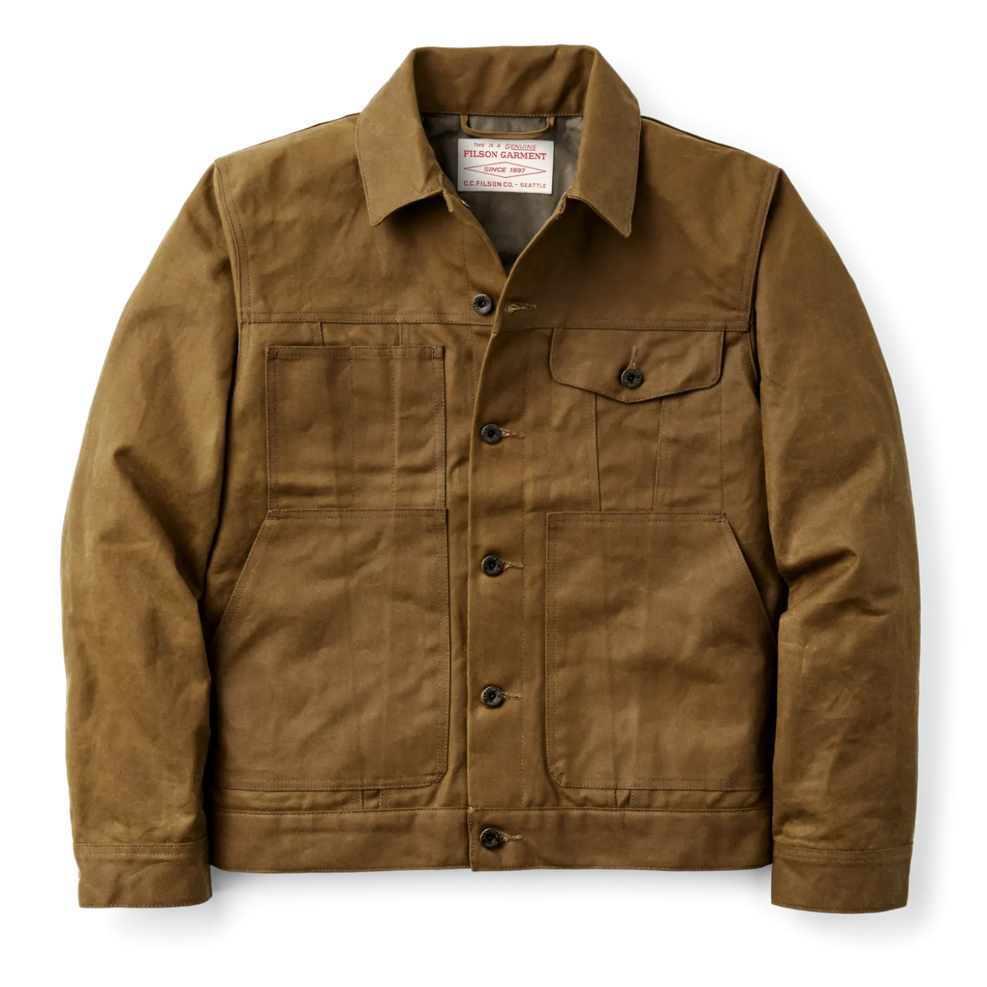 Tin Cloth Short Lined Cruiser Jacket