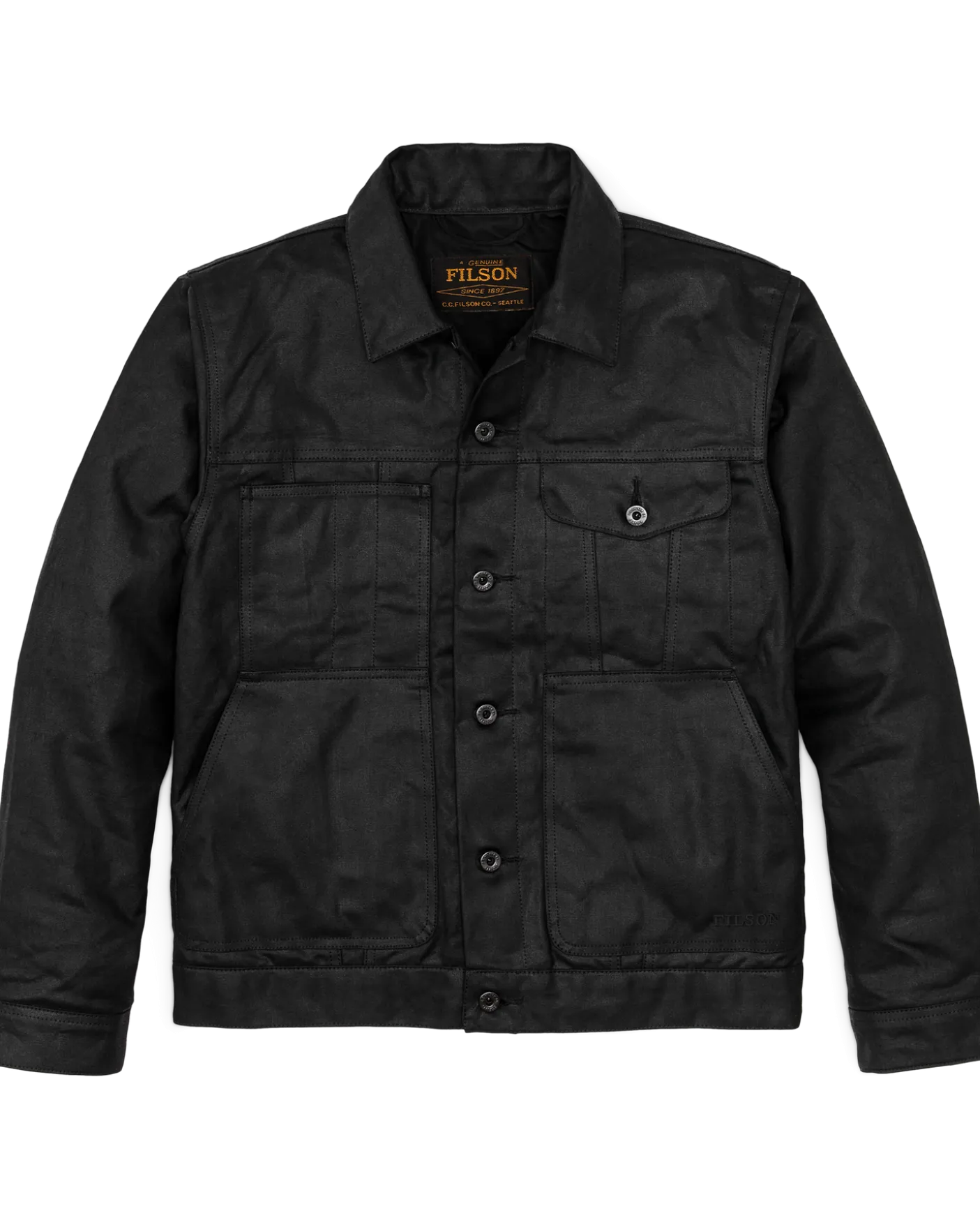 Tin Cloth Short Lined Cruiser Jacket