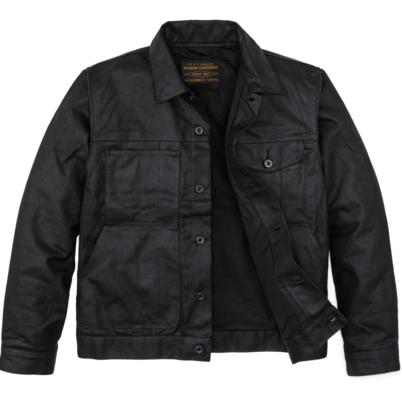 Tin Cloth Short Lined Cruiser Jacket