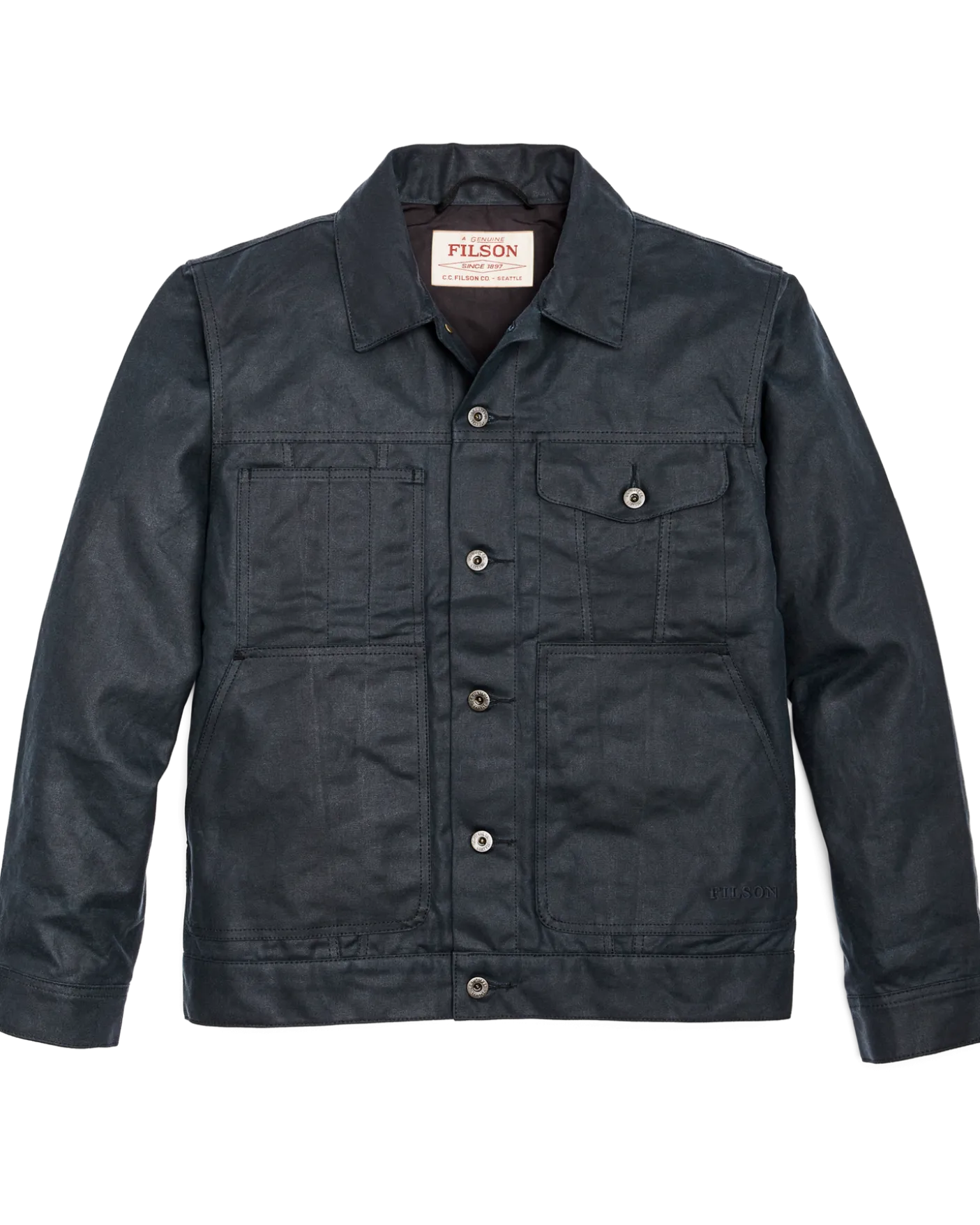 Tin Cloth Short Lined Cruiser Jacket