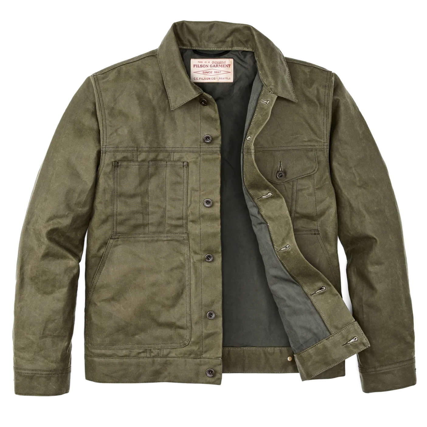Tin Cloth Short Lined Cruiser Jacket