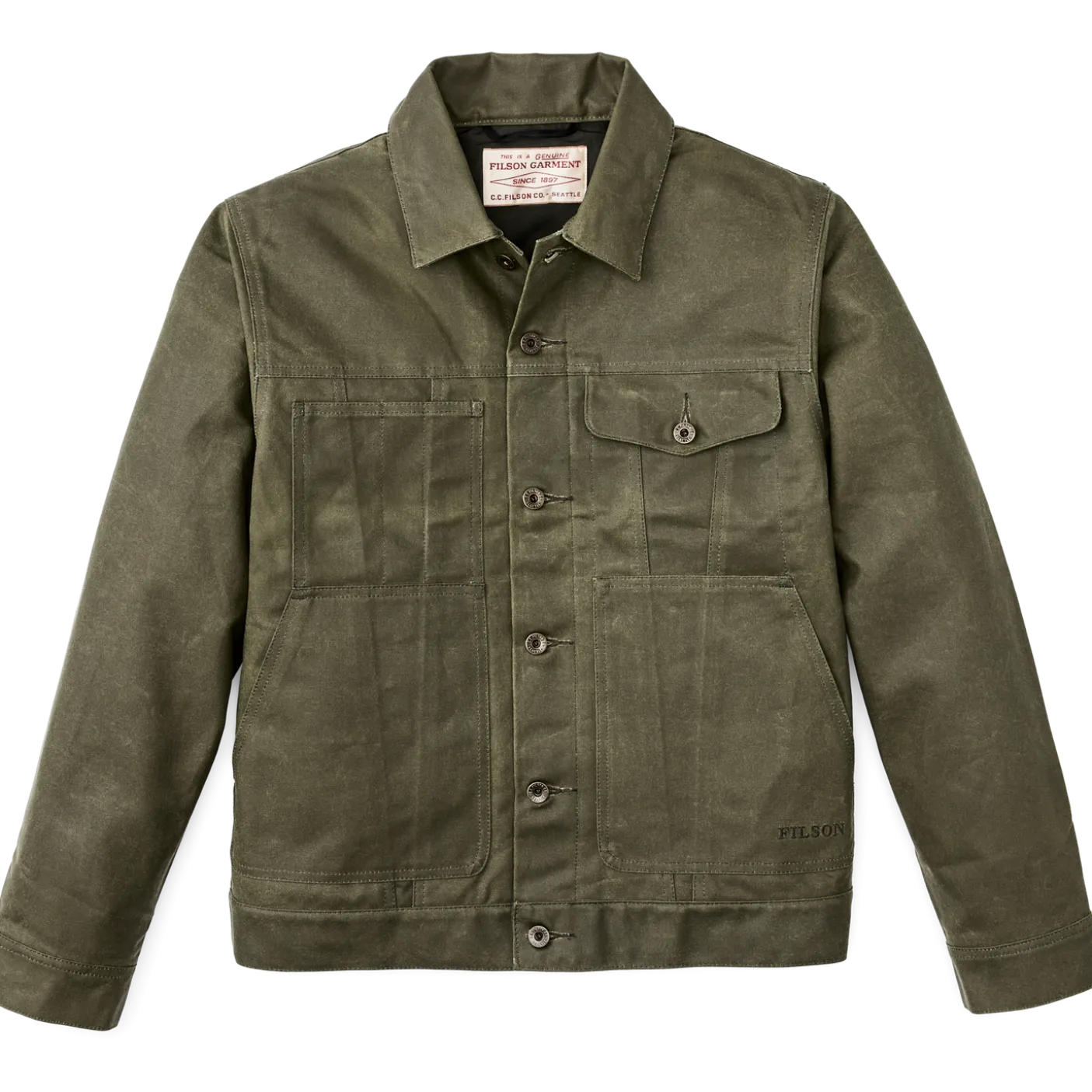 Tin Cloth Short Lined Cruiser Jacket