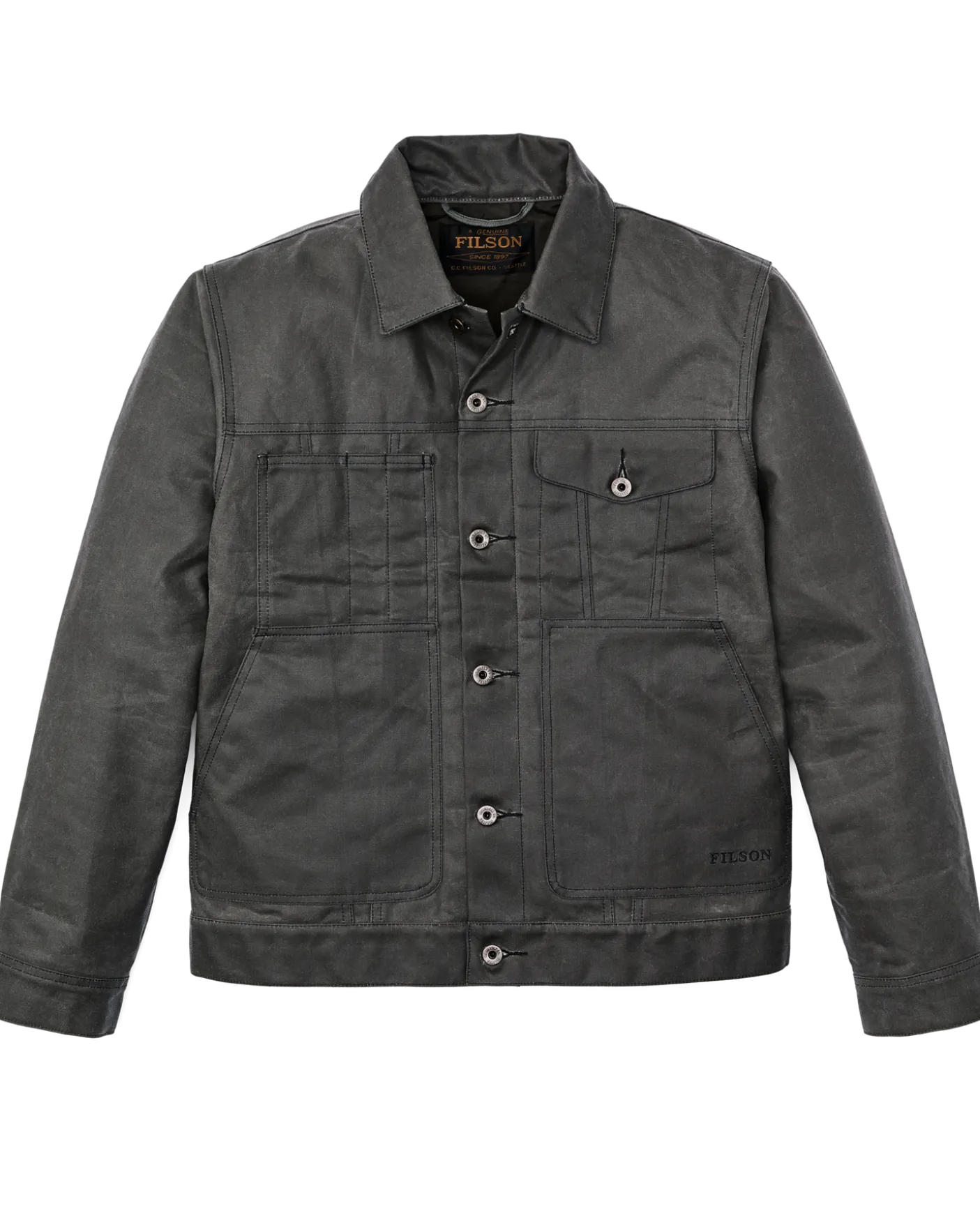 Tin Cloth Short Lined Cruiser Jacket