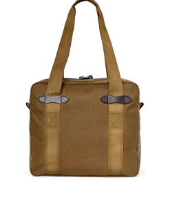 Tin Cloth Zipper Tote Bag