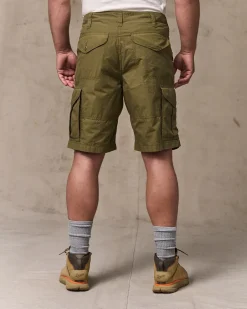 Tropical Poplin Cargo Short