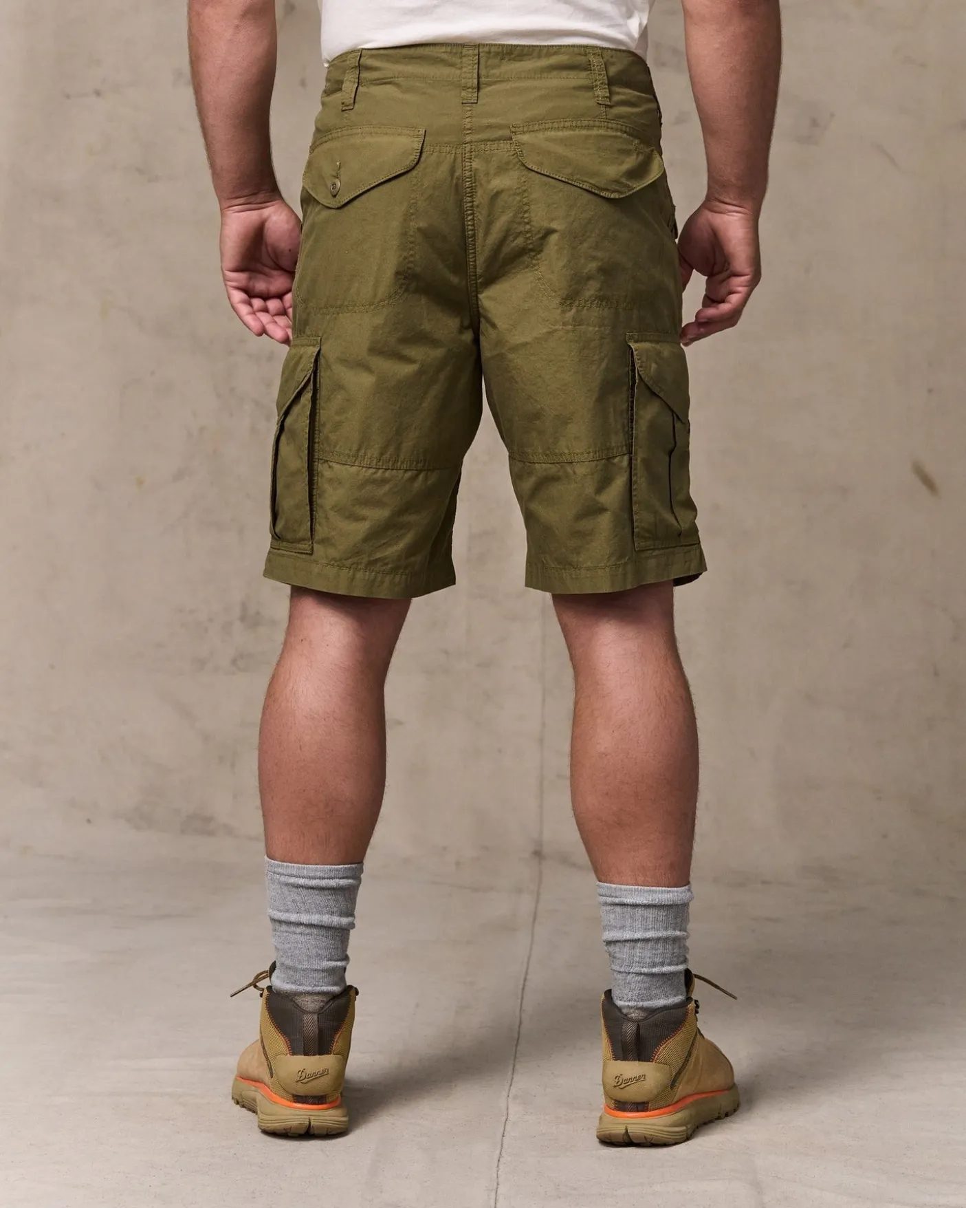 Tropical Poplin Cargo Short
