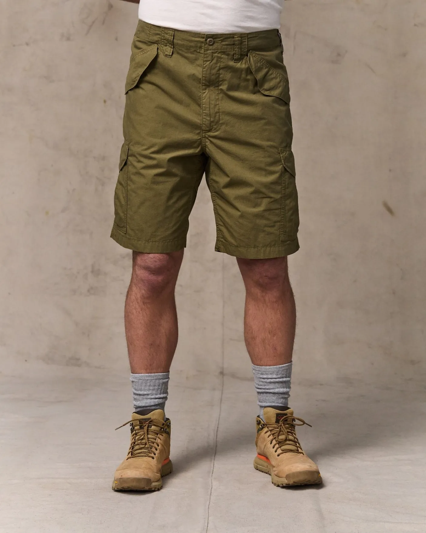 Tropical Poplin Cargo Short