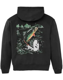 Trout Graphic Hoodie