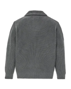 Vintage Cotton Shawl Neck Sweater