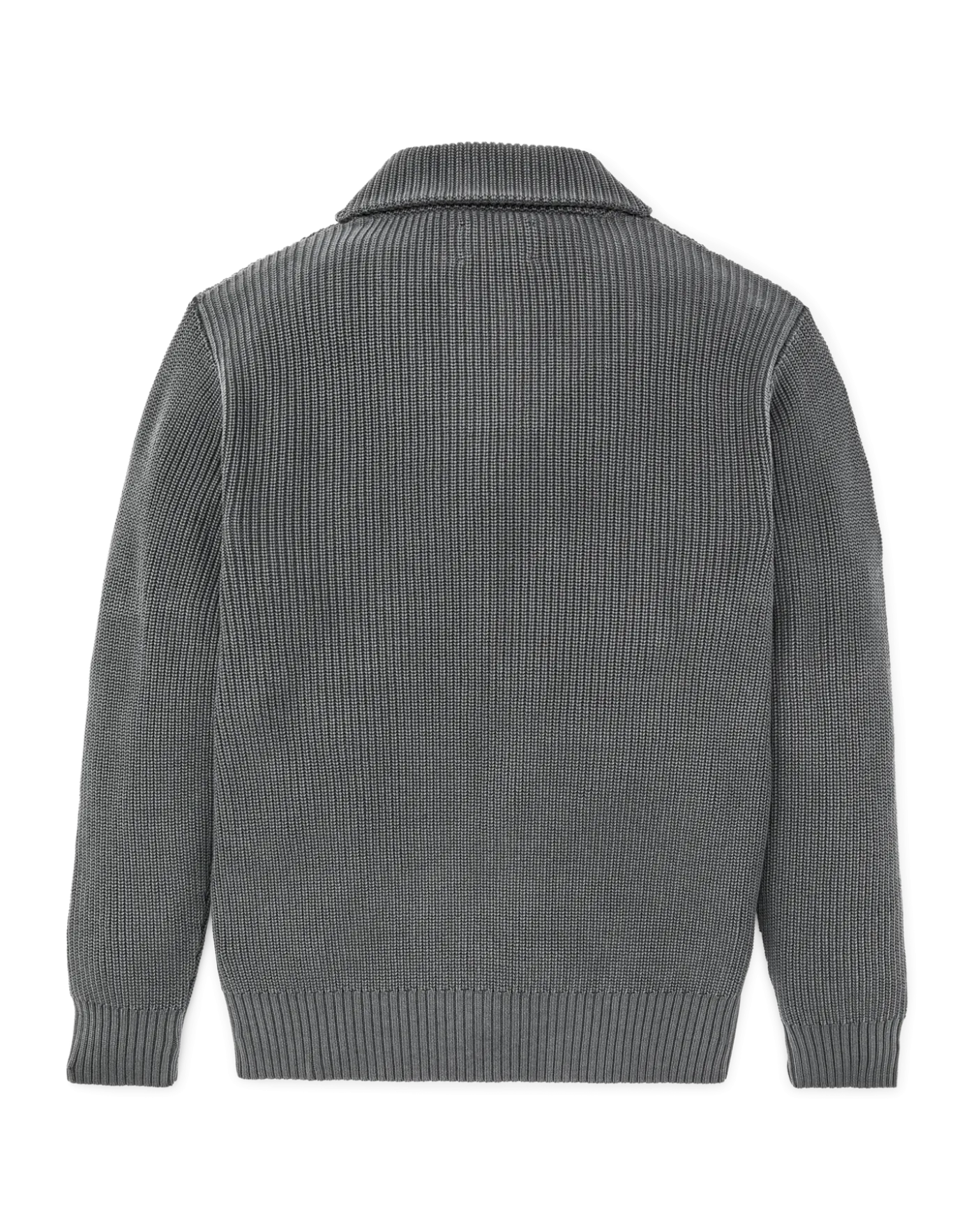 Vintage Cotton Shawl Neck Sweater