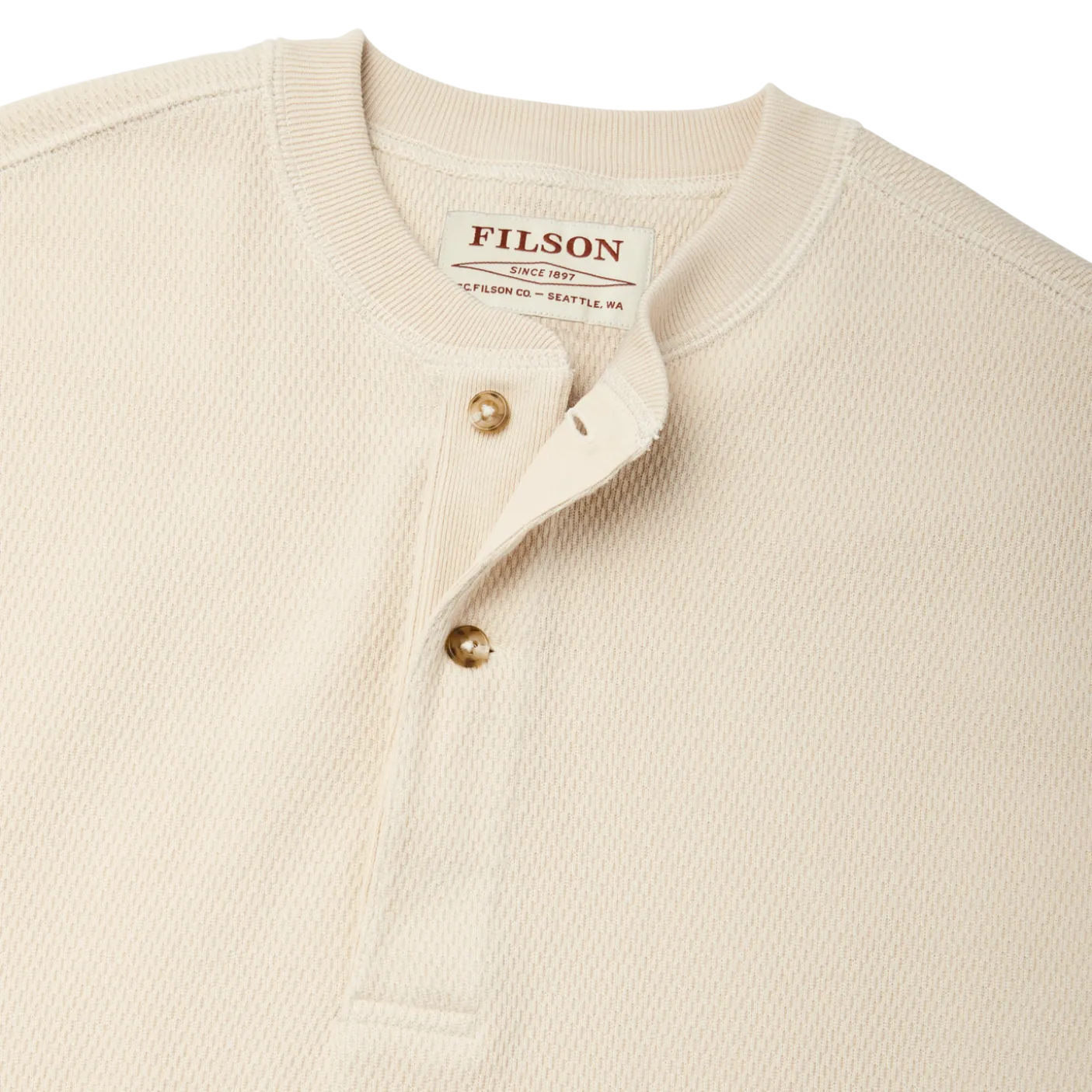 Waffle Knit Henley