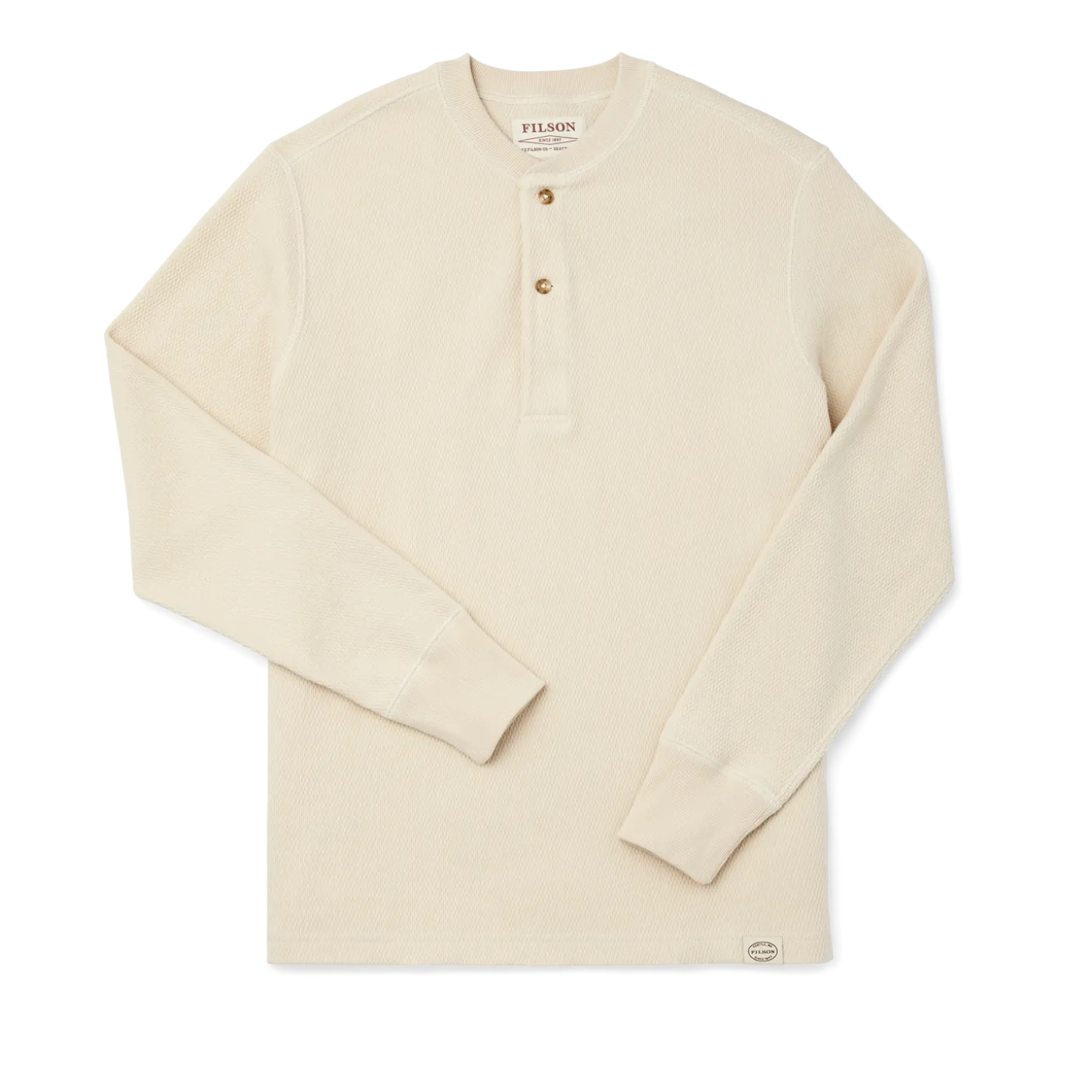 Waffle Knit Henley