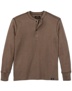 Waffle Knit Henley