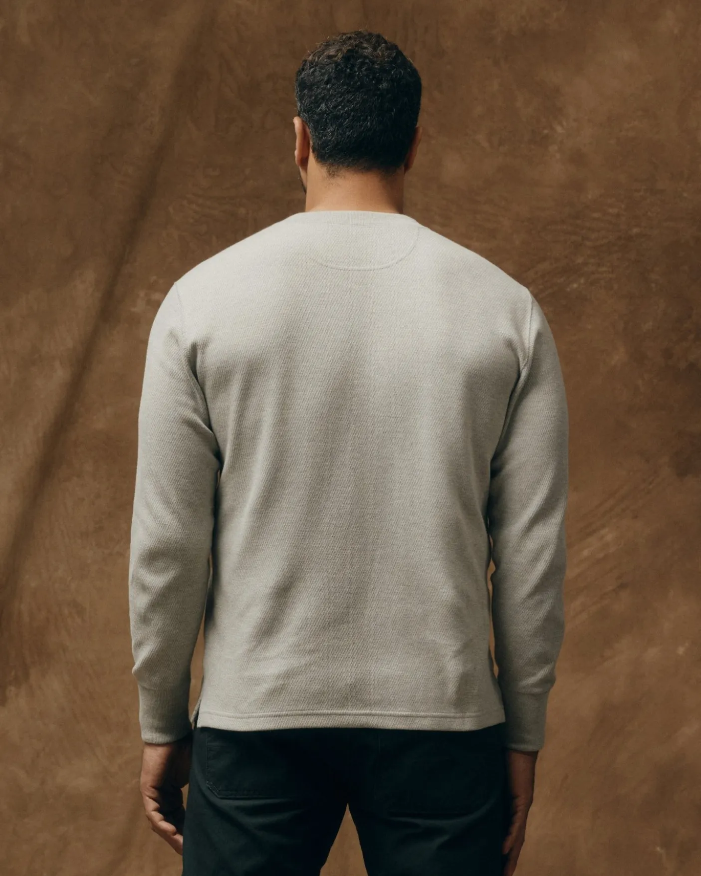 Waffle Knit Henley