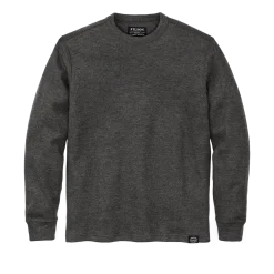Waffle Knit Thermal Crewneck