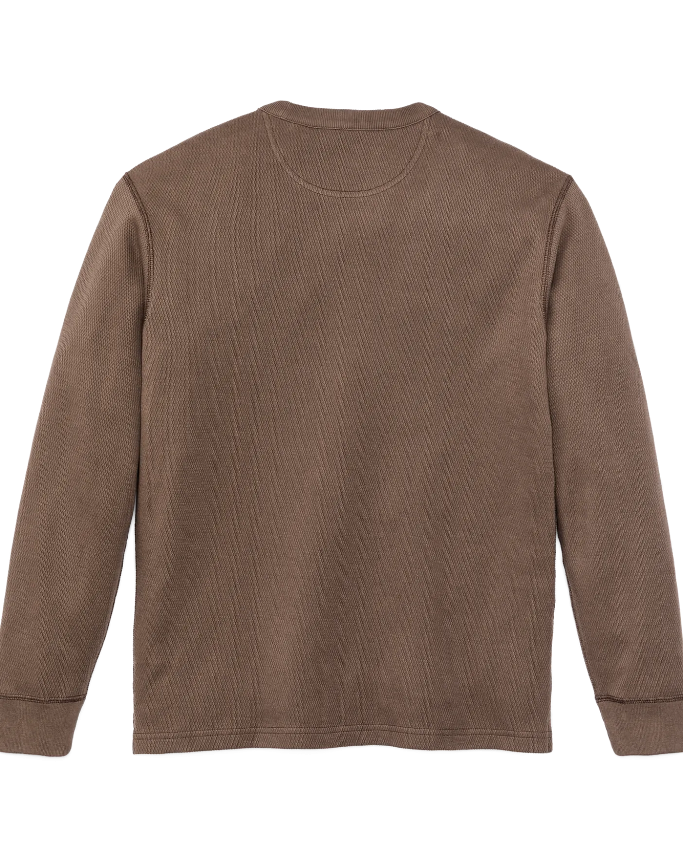 Waffle Knit Thermal Crewneck