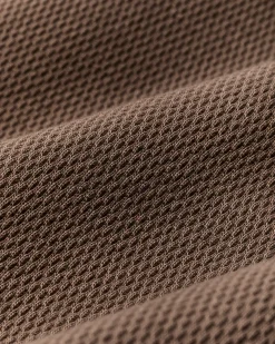 Waffle Knit Thermal Crewneck