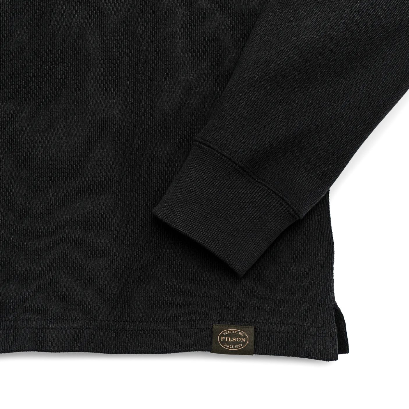 Waffle Knit Thermal Crewneck