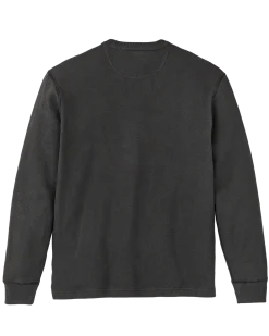 Waffle Knit Thermal Crewneck