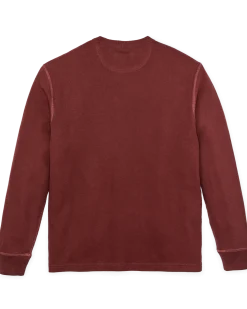 Waffle Knit Thermal Crewneck