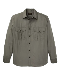Washed Feather Cloth Shirt