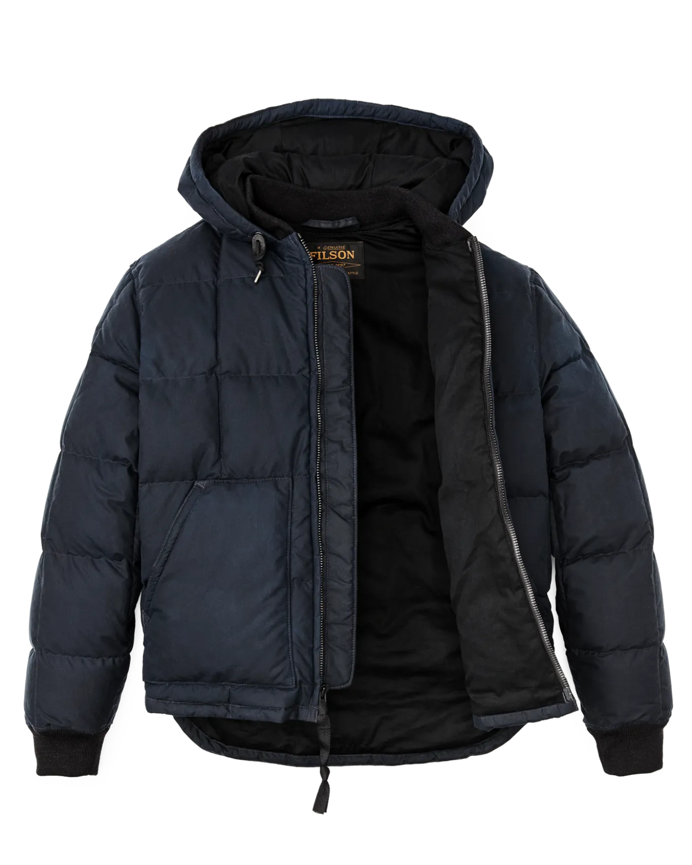 Waxed Down Jacket