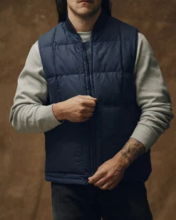 Waxed Down Vest