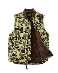 Waxed Down Vest