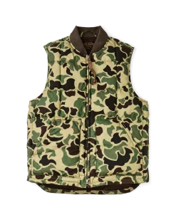 Waxed Down Vest