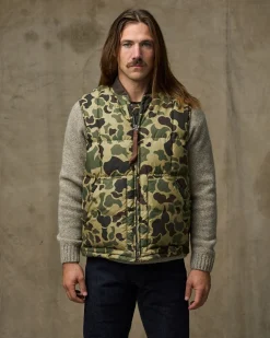 Waxed Down Vest